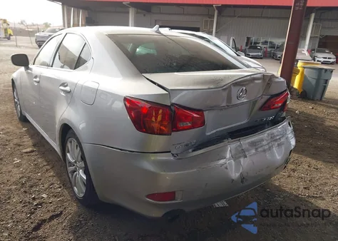 2008 Lexus Is 250 из США, поврежденный, VIN JTHCK262985017565